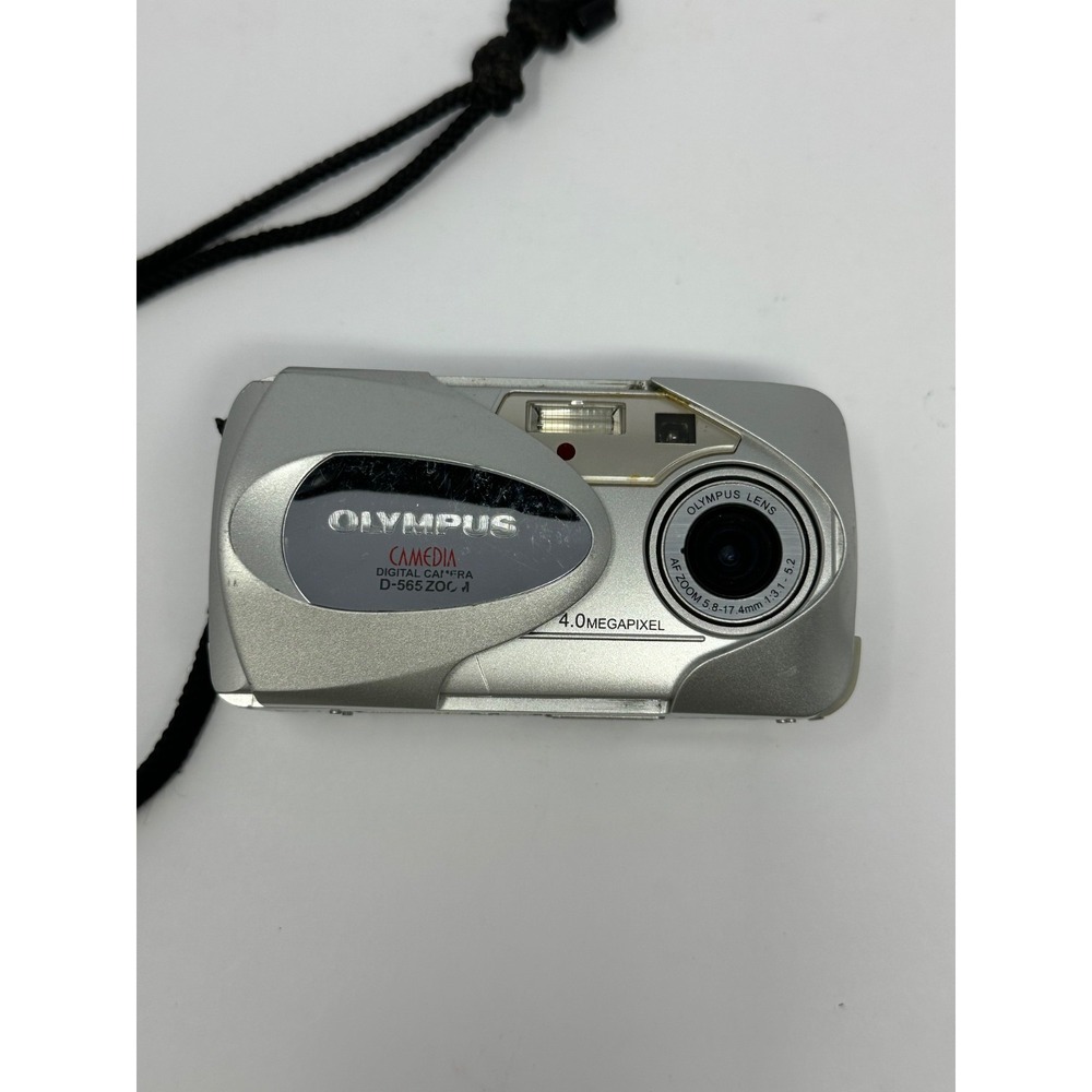 Olympus CAMEDIA D-565 Zoom 4.0MP Digital Camera Tested and Working V2